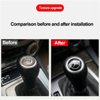 1Pcs Car Gear Shifter Head Knob Badge Sticker Emblem Decal Decor Hubcap For Mercedes Benz AMG W204 W205 W203 W211 W212 W213 W210