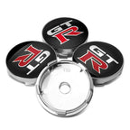 56mm Car Wheel Center Stickers Hub Emblem Decals for Nissan Qashqai X-Trail Patrol Note Leaf Altima Maxima Micra Murano Rogue