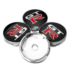 56mm Car Wheel Center Stickers Hub Emblem Decals for Nissan Qashqai X-Trail Patrol Note Leaf Altima Maxima Micra Murano Rogue