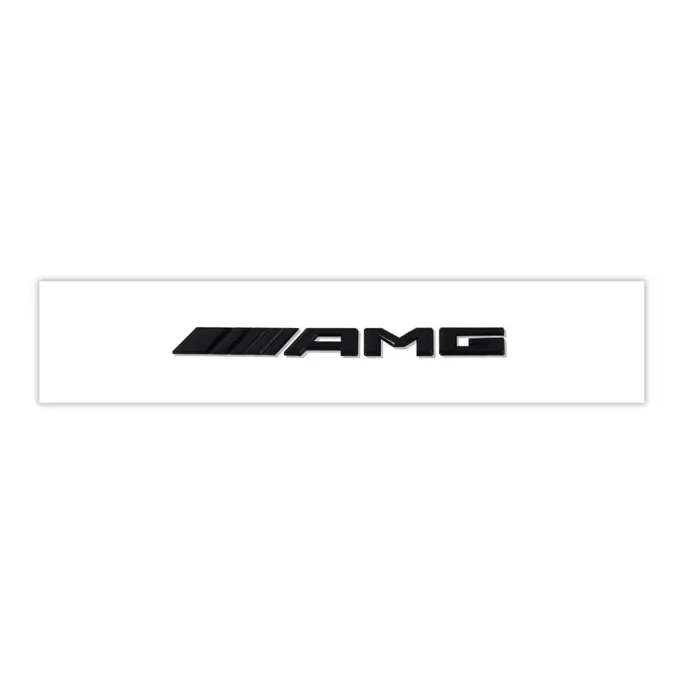 1pc 3D ABS Car Rear Trunk Badge Decal Letters Sticker For Mercedes Benz AMG A B C E G CLA C63 C63S E53 GT SLK W176 W205 W177