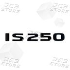 1Pcs 3D Chrome Metal Car AWD Letter Logo Fender side Rear Bumper Trunk Emblem Sticker For Lexus IS200 IS250 IS300 IS350 Decor