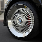 4Pcs 183mm Floating Car Wheel Center Caps Rims Hub Cover For BMW 50TH M Performance M3 M5 M6 F01 F20 F10 F13 F15 F16 F30 F34 F32