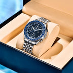 PAGANI DESIGN 2026 New Men's Watches Sport Quartz Watch For Men Racing Chronograph Waterproof AR Sapphire crystal Wristwatch Men
