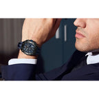 TSAR BOMBA Watch for Men Luxury Brand Tonneau Design Waterproof Clock Stainless Steel Wristwatch Fashion Rectangle Mens Watch