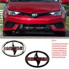 Emblema 3D Cromado para Auto Scion, Adhesivo para Parrilla Delantera y Maletero Trasero, para Toyota Scion XB TC FR-S IM IA, Rep