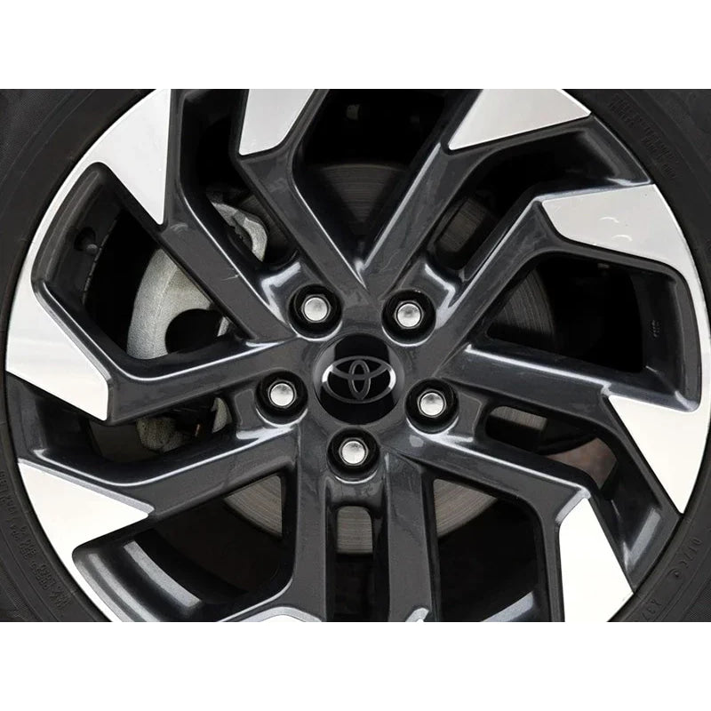 4Pcs 56MM Car Styling Aluminum Wheel Center Hub Caps Stickers For Toyota Rav4 Corolla Camry Aqua Yaris Cross Auris TRD GR Sport