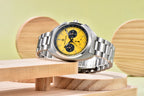 PAGANI DESIGN Panda Mens Watches Quartz Luxury Watch For Men Chronograph VK63 Wristwatches AR Sapphire Waterproof Luminous Clock