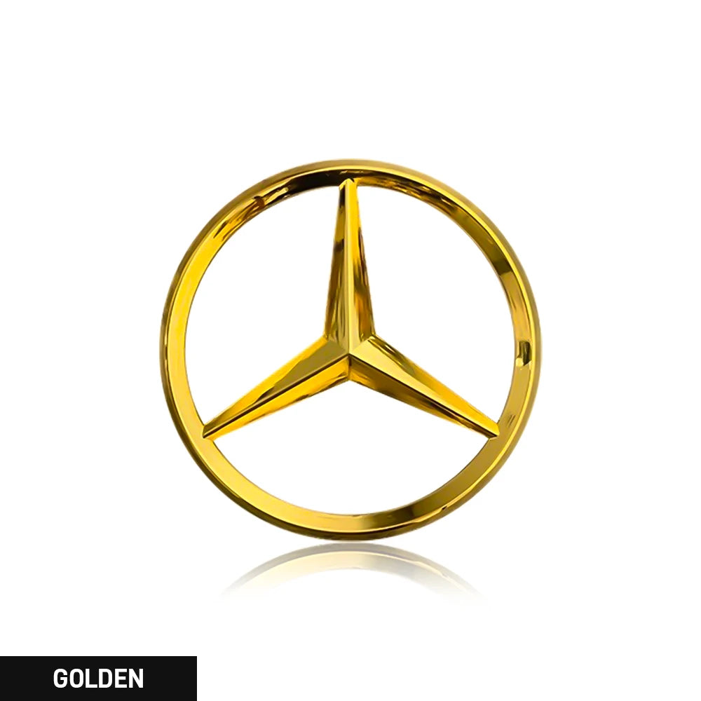 1PCS 70mm Metal Car Engine Emblem Hood Decoration Stickers Accessories for Mercedes Benz AMG W204 W205 W211 CLS CLA Smart Fortwo