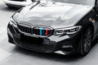 XVIP For BMW G20 3-Series G20 G21 G28 2019-2023 Front Bumper Hood Kidney Racing Grilles Replacement Black Diamond Meteor Style