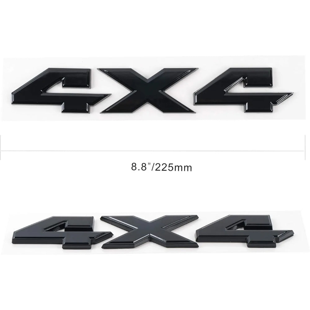 4X4 Emblem 8.8 Inch Badge for Dodge Ram 1500 2500 3500 Ford F150