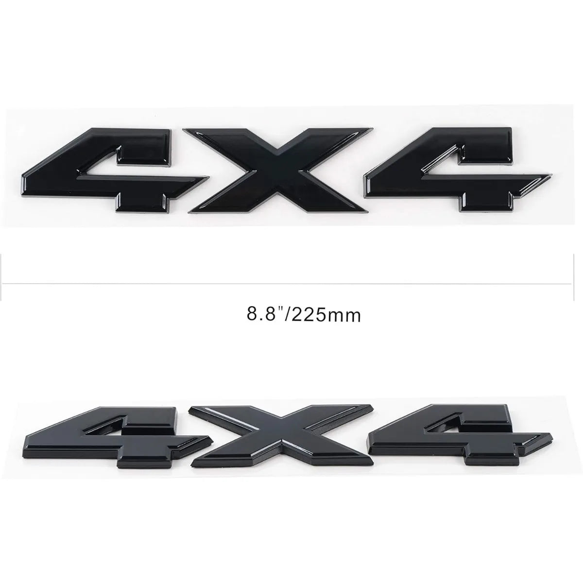 4X4 Emblem 8.8 Inch Badge for Dodge Ram 1500 2500 3500 Ford F150