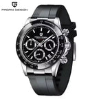 40mm New V2 PAGANI DESIGN Classic fashion Men Quartz Watches Sapphire Retro Chronograph Stainless Steel Waterproof Watch for Men