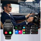 2026 New Model Uric Acid & Lipid Health Analysis Smart Watch Men ECG+PPG Bluetooth Call 2.01-inch Flashlight Smartwatch Women