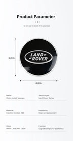 4Pcs 62MM Car Styling Wheel Center Cap Hub Replaced Covers For Land Rover Range Rover Evoque Velar Defender Discovery Freel
