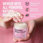 Brazilian Booty Cream Containing retinol makes the skin tight, rich and elastic, and lifts the buttocks to make them sexier