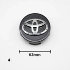 4pcs 57mm/62mm Car Tyre Wheel Center Hub Cap Badge Logo Rim Emblem For Toyota Corolla Camry Yaris CHR Rav4 Auris Verso Avalon