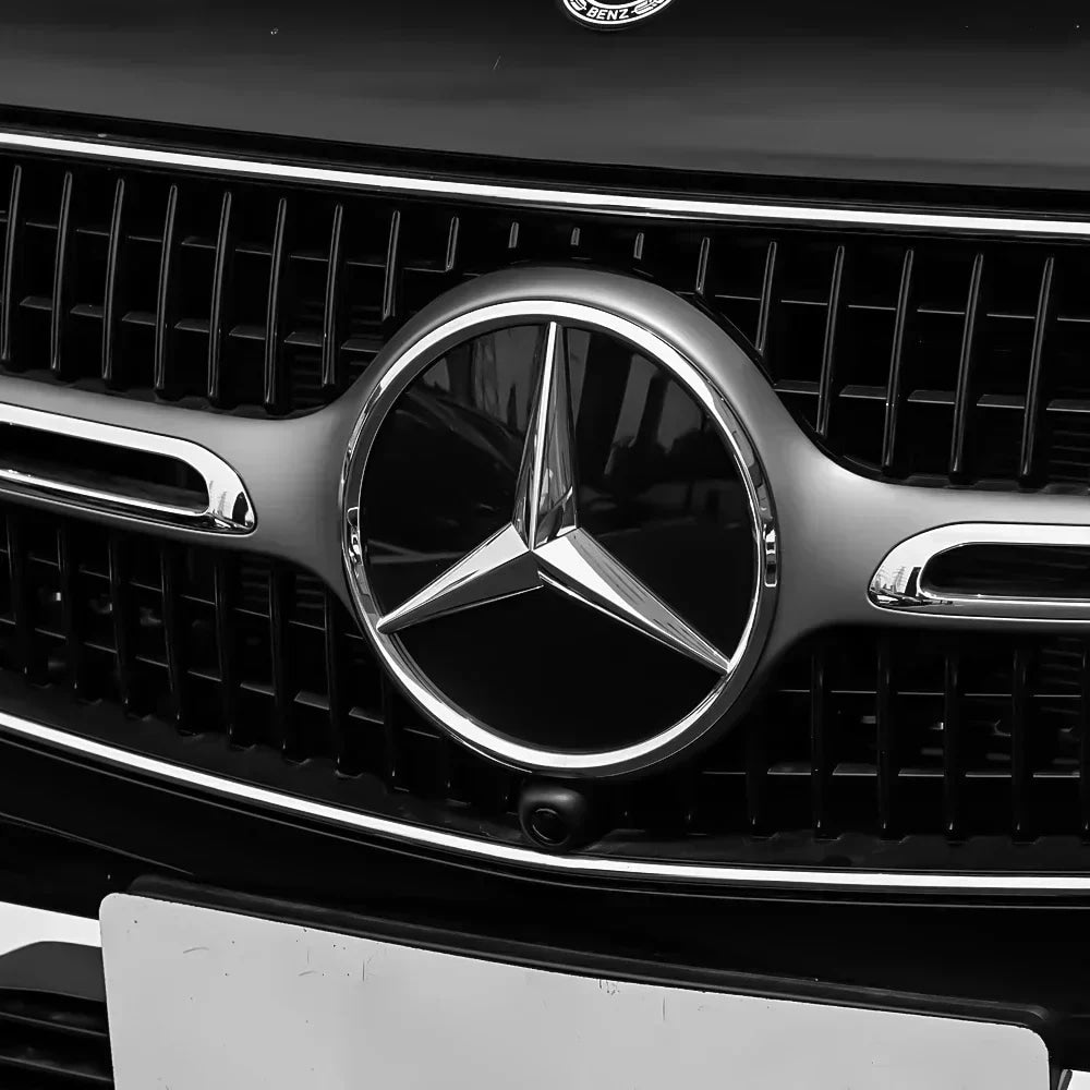 3D 185MM 205MM Front Grille Star Logo Emblem Badge Auto Accessories for Mercedes-Benz Amg C/B/E Class W205 W253 W213 GLC GLE