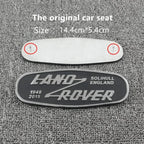 3D Metal Car Front Grille Emblem for Land Rover SOLIHULL ENGLAND Logo Sticker Defender 2015 Auto Badge Decoration Accessories