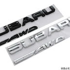 21.5X2.2CM ABS 2025 for Subaru SYMMETRICAL AWD Car Rear Trunk Letters Emblem Stickers STI XV WRC WRX BRZ FORESTER IMPREZA LEGACY