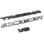 8pcs car logo ABS covering Tacoma V6 SR5 Trunk Car Door Tailgate For Toyota Tacoma covered vehicle label 4X4 limtrd accessories