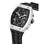 TSAR BOMBA Watch for Men Luxury Brand Tonneau Design Waterproof Clock Stainless Steel Wristwatch Fashion Rectangle Mens Watch