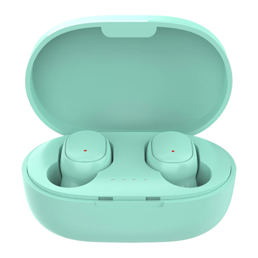 A6S Wireless Bluetooth Earphones - Sport Touch Control Headset With LED Display Stereo Sound For Xiaomi Huawei