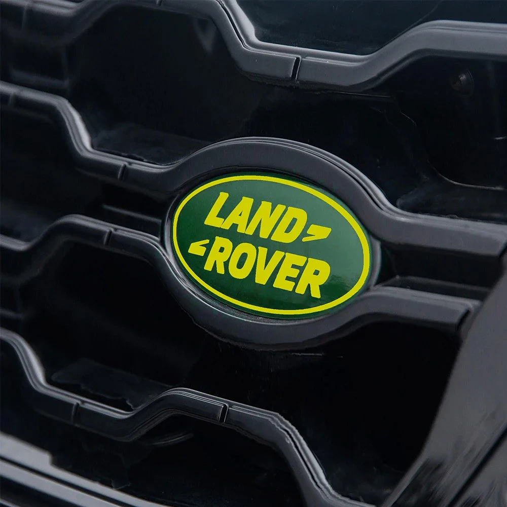 Car Front Grille Emblem Sticker 3D Aluminium Logo Decor Badge For Land Rover Range Rover Sport SVR Discovery Velar L322 L320 P38