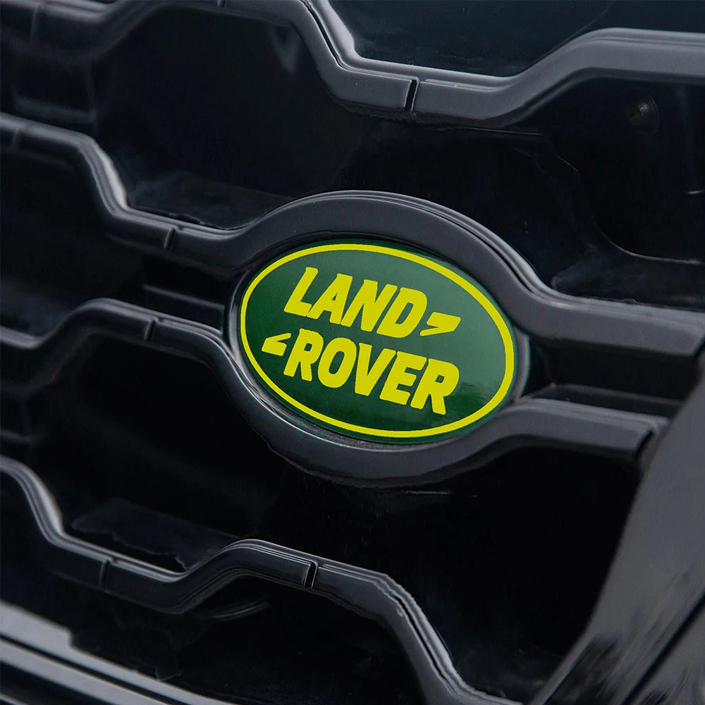 Car Front Grille Emblem Sticker 3D Aluminium Logo Decor Badge For Land Rover Range Rover Sport SVR Discovery Velar L322 L320 P38