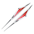 2pcs 3d alloy car stickers car accsesories accessory for Toyota scion FR-S im IA