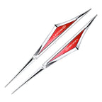 2pcs 3d alloy car stickers car accsesories accessory for Toyota scion FR-S im IA