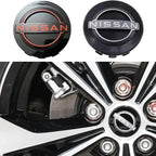 54mm/63mm New Car Wheel Center Hub Caps Rim Modified Covers for Nissan Teana Tiida Sentra X Trail T32 Qashqai J10 J11 Leaf Juke