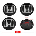 4pcs 56/58/60/69mm Car Wheel Center Hub Caps Accessories For Honda Type R Type S VTEC DOHC Modulo Vezel Legend Si RR Insight