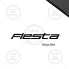 1PCS Metal Letter For Fiesta Ford 3D Emblem Car Rear Trunk Decals Lettering Badge Auto Accessories Styling