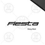 1PCS Metal Letter For Fiesta Ford 3D Emblem Car Rear Trunk Decals Lettering Badge Auto Accessories Styling