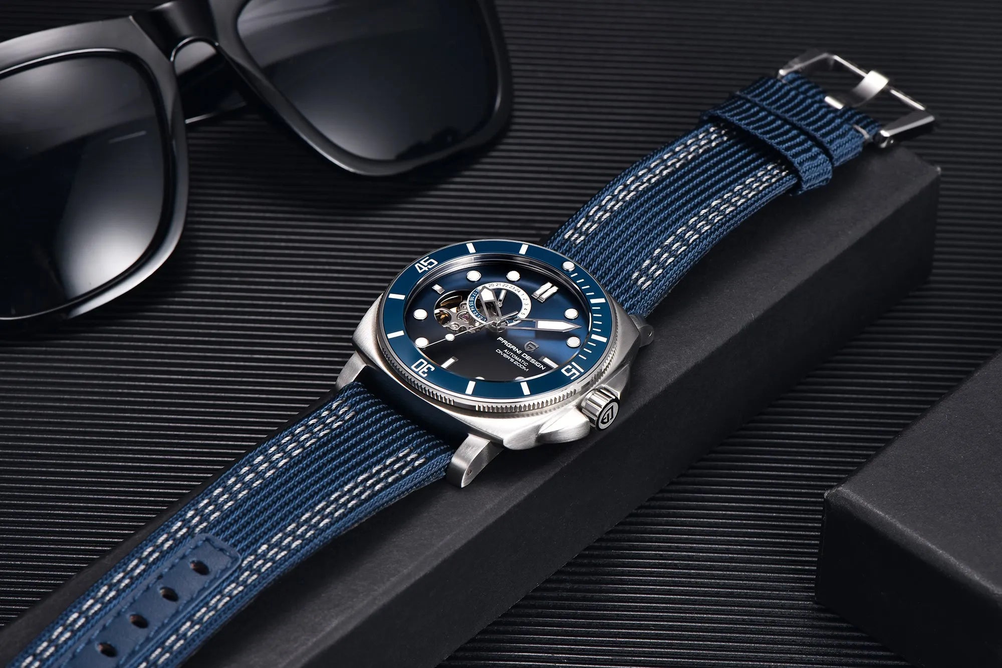PAGANI DESIGN 2026 New NH39 Sports Automatic Men's Mechanical Watch Sapphire Stainless Steel 200m Waterproof Sports Reloj Hombre