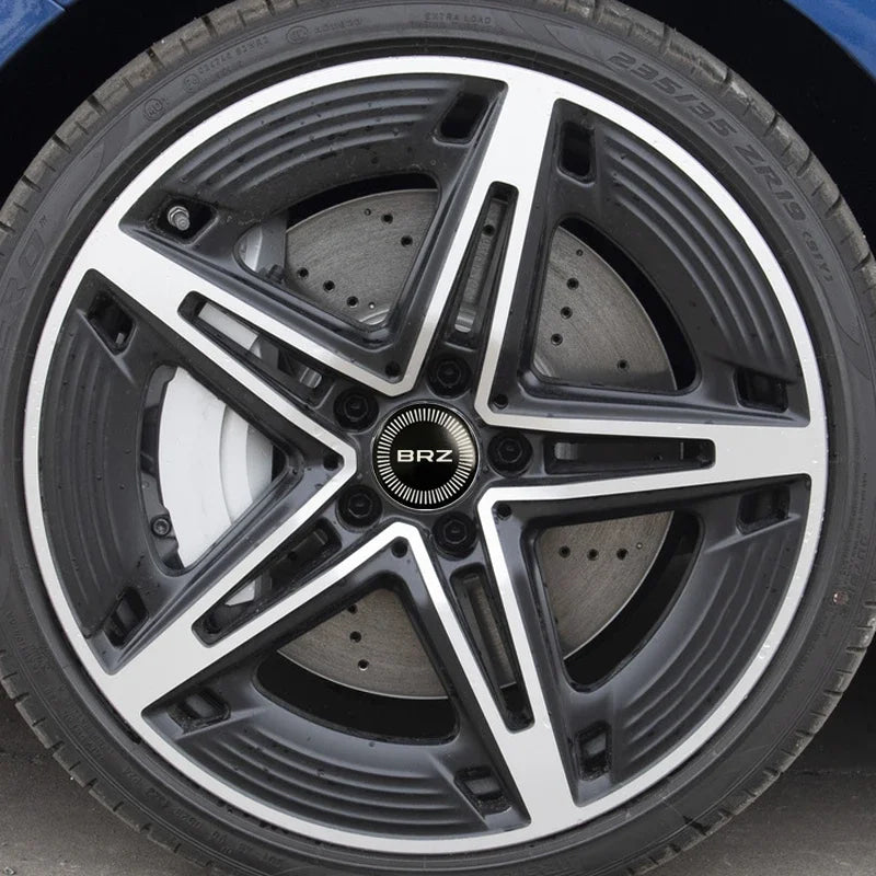 4pcs 56/60/65mm Alloy Car Wheel Hub Center Stickers for Subaru BRZ Logo ASCENT FORESTER IMPREZA LEGACY OUTBACK XV STI WRC WRX