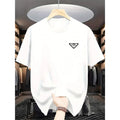 The latest 100% classic printed loose-fitting short-sleeved shirt is a high-quality top suitable for both men and women.