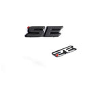 3pcs ABS Overlay logo for Toyota 2018-2024 Camry modified three-dimensional covering 3D SE XSE trunk sticker car accessories