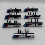 3D Car Front Grille M Badge Emblem Decoration Accessories For BMW M3 M4 M5 G42 G30 G20 E90 E93 E60 F10 F07 F34 F20 G05