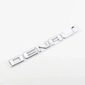 3D ABS DENALI Logo Rear Boot Trunk Side Fender Emblem Badge Sticker Decals Car Styling Accessories For Chevrolet SIERRA Ford GMC