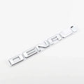 3D ABS DENALI Logo Rear Boot Trunk Side Fender Emblem Badge Sticker Decals Car Styling Accessories For Chevrolet SIERRA Ford GMC