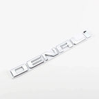 3D ABS DENALI Logo Rear Boot Trunk Side Fender Emblem Badge Sticker Decals Car Styling Accessories For Chevrolet SIERRA Ford GMC