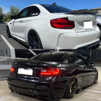 For BMW 2 Series F22 Coupe M2 F87 2014 2015 2016 2017 2018 2019 2020 2021 Rear Bumper Roof Spoiler Trunk Top Wing Lip