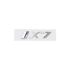 New Rear Trunk Emblem iX i3 i4 i7 iX3 iX4 iX7 Letters Sticker for BMW X1 X3 X4 X5 X7 Car Badge Decal Auto Exterior Accessories