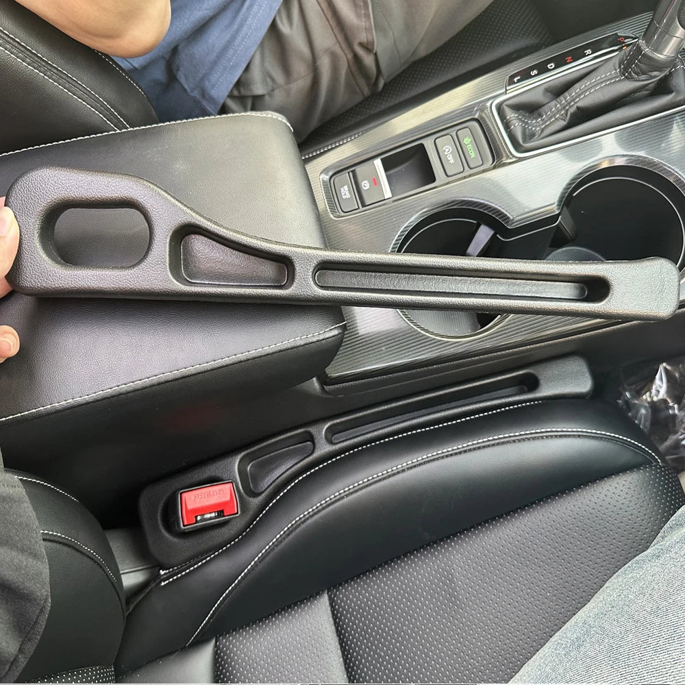 1 Pair Universal Car Seat Gap Plug Strip Side Seam Car Gap Filler Leak Proof Seat Gap Storage Organizer Auto Interior Decoration