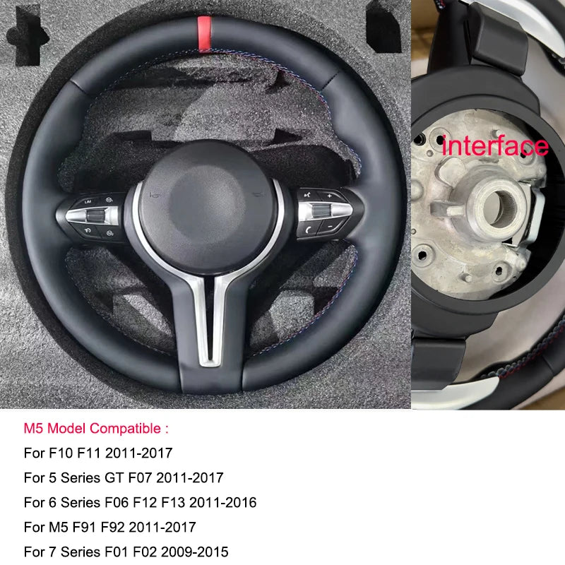 F01 F06 F10 F11 F15 F20 F21 F22 F30 F31 F32 F36 E70 E90 M3 M4 M5 For BMW 3 5 Series Manual Steering Wheel Without Paddle