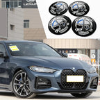 4Pc 56mm 60mm 65mm Car Wheel Center Hub Cap Rim Cover Stickers For BMW E36 E39 E46 E60 E90 E90 F01 F10 F30 G01 G20 G21 G30 G11 M