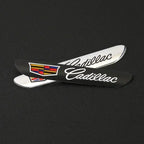 Alloy Car Fender Side Emblem Stickers Rear Trunk Badge for Cadillac ATS BLS CT4 CT5 CT6 CTS ESCALADE EXT SLS STS XT4 XT5 XT6 XTS
