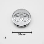 4pcs 57mm/62mm Car Tyre Wheel Center Hub Cap Badge Logo Rim Emblem For Toyota Corolla Camry Yaris CHR Rav4 Auris Verso Avalon