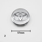 4pcs 57mm/62mm Car Tyre Wheel Center Hub Cap Badge Logo Rim Emblem For Toyota Corolla Camry Yaris CHR Rav4 Auris Verso Avalon
